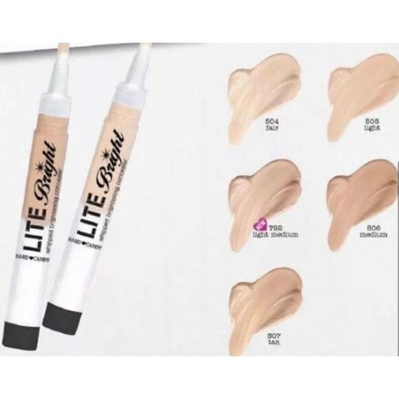 New & Sealed Hard Candy Lite Bright Whipped Brightening Concealer in Medium - Picture 2 of 2